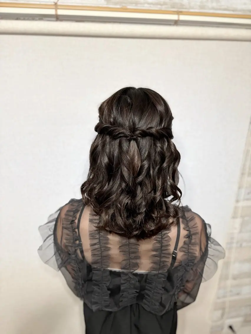 ヘアアレンジ ヘアセット hair salon【クラン】のヘアスタイル