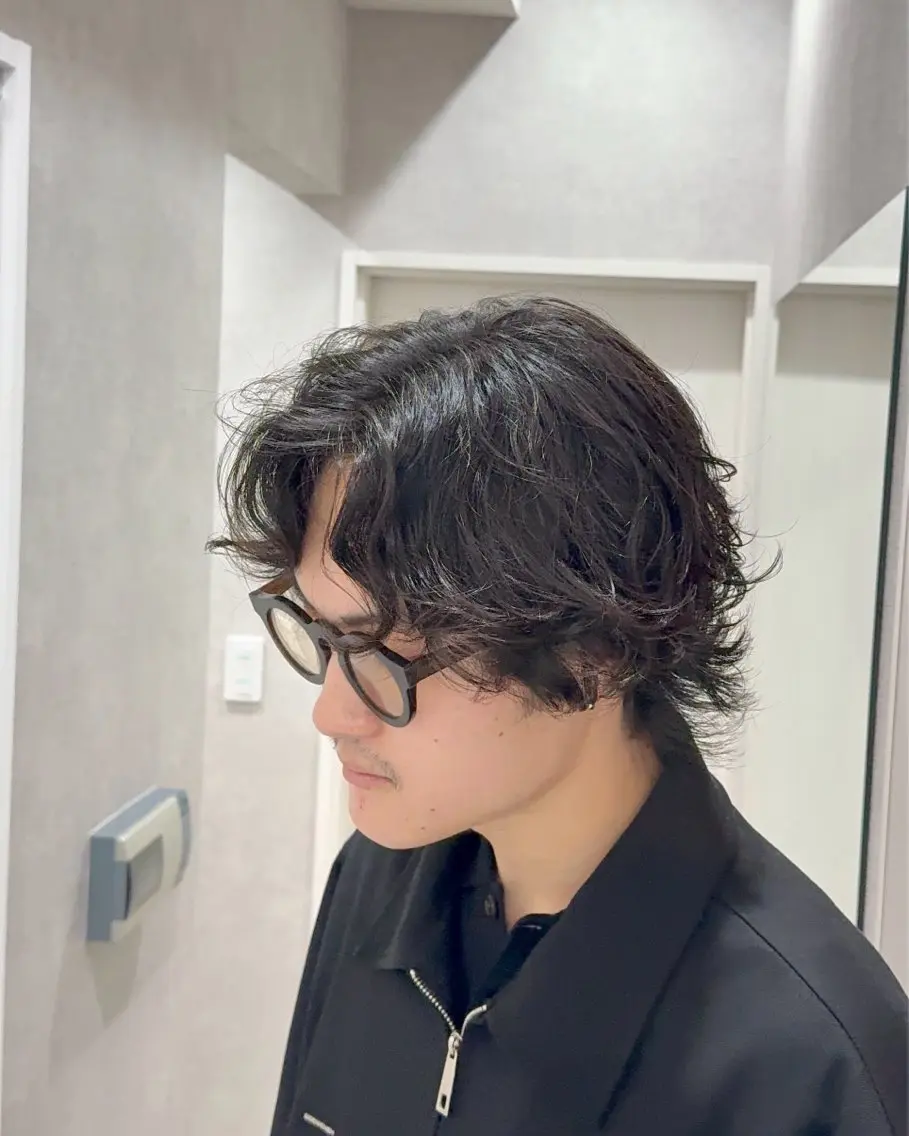 ショート パーマ メンズ カット パーマ 【東北メンズヘア1 位受賞🥇】本間祐太のヘアスタイル