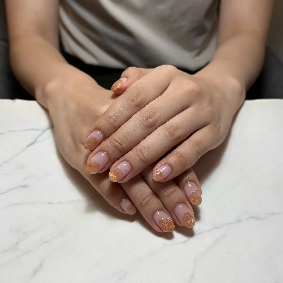 ネイル ニュアンスネイル 💫 さりのネイルデザイン