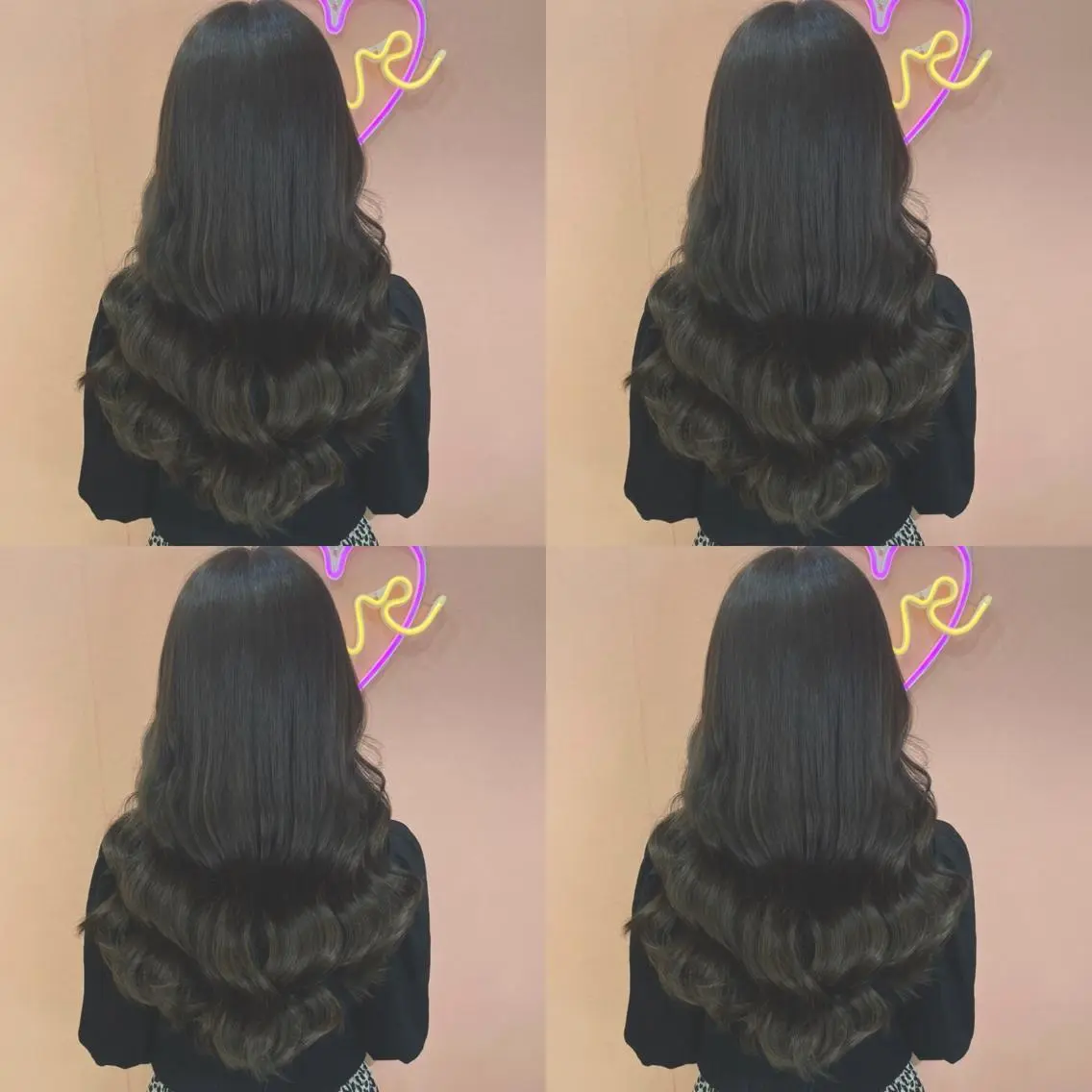 ロング カラー 黒髪 ナチュラルブラック 🌷MAYU 🌷のヘアスタイル