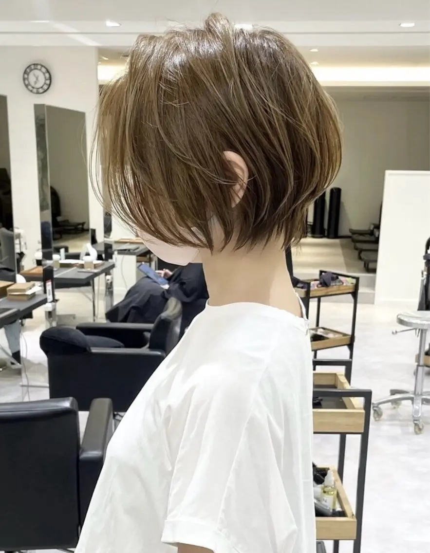 ショート カラー ショートヘア カット ヘアカラー トリートメント 360°美フォルム/ 似合わせ特化/‬荒砂のヘアスタイル