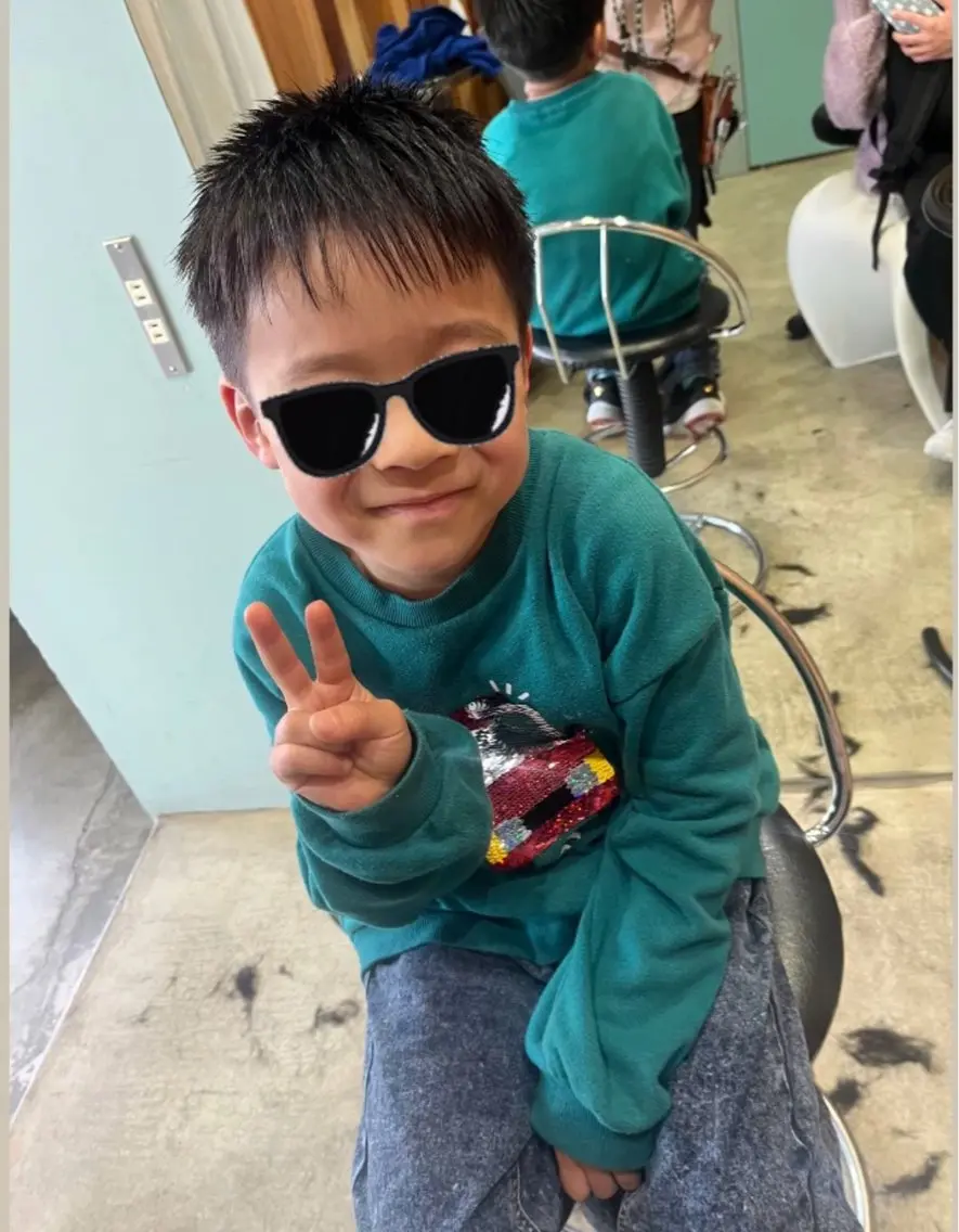 キッズ TAKAHASHI REIKAのヘアスタイル