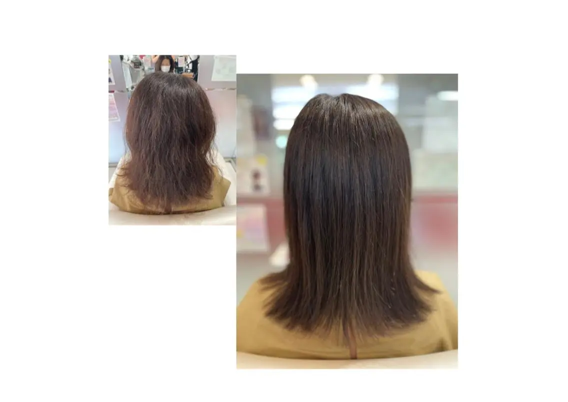 ミディアム 髪質改善 仲村 友孝のヘアスタイル