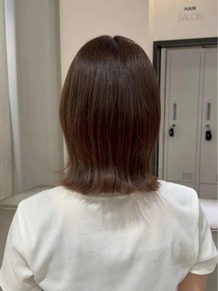 ミディアム カラー パーマ ヘアアレンジ カット トリートメント ヘアセット パク・ボミン小野リエ 韓国ハーフ🦊のその他イメージ