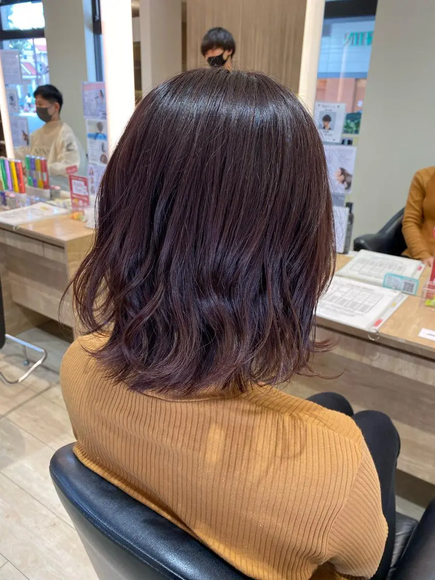 【✨ご新規様ミニモ限定✨】カット+パーマ+トリートメントの写真
