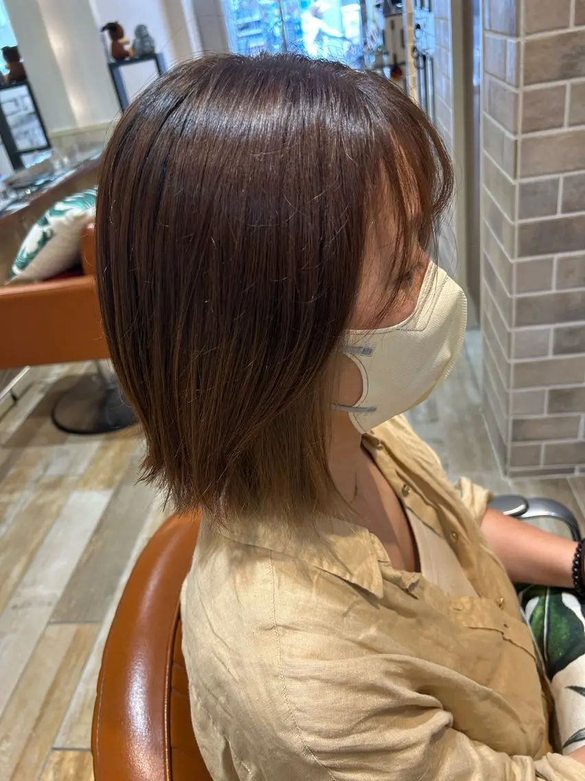 ショート ボブ カット 須藤 向日葵のヘアスタイル