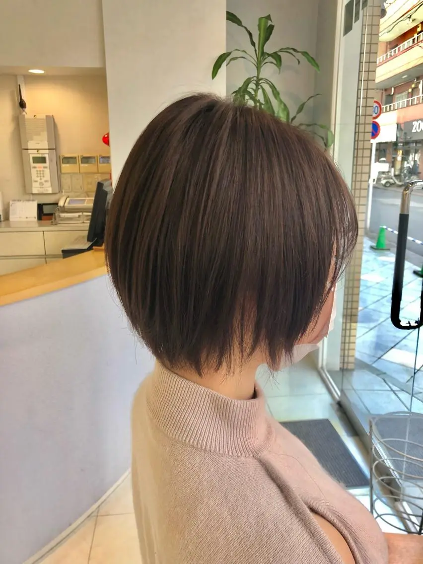 🌺定番メニュー【カット、艶カラー、サラサラトリートメント】メンズもレディースも!!の写真