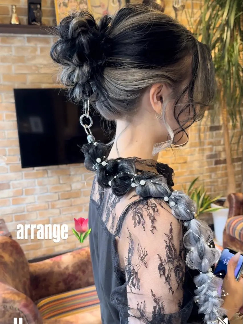 ロング ヘアセット Lyhair🦊🎀 AKIのヘアスタイル