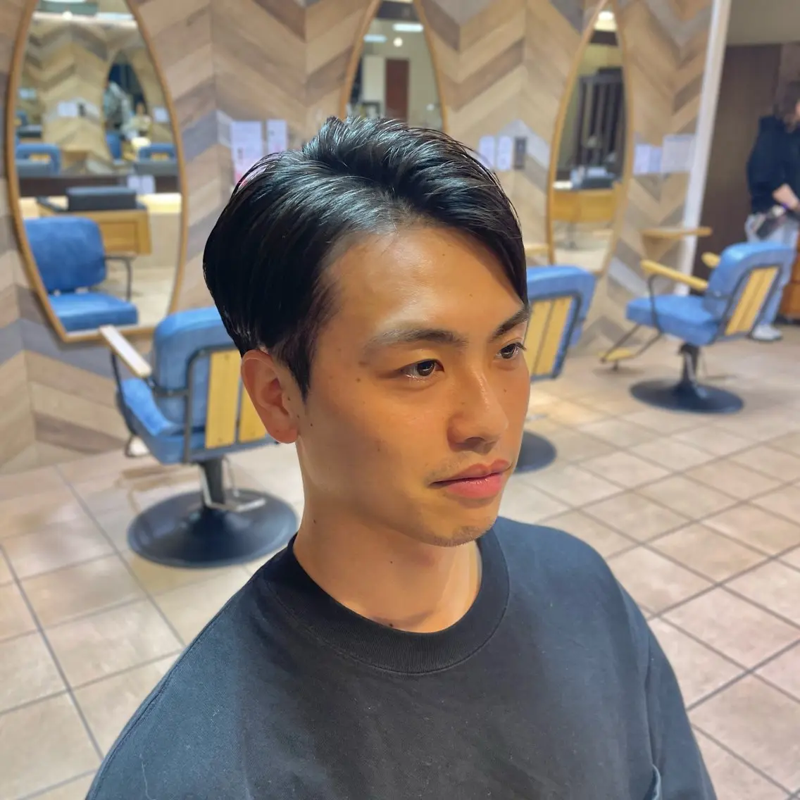 ショート パーマ メンズ ダウンパーマ メンズパーマ カット パーマ すげさやか ✨メンズカットパーマのヘアスタイル