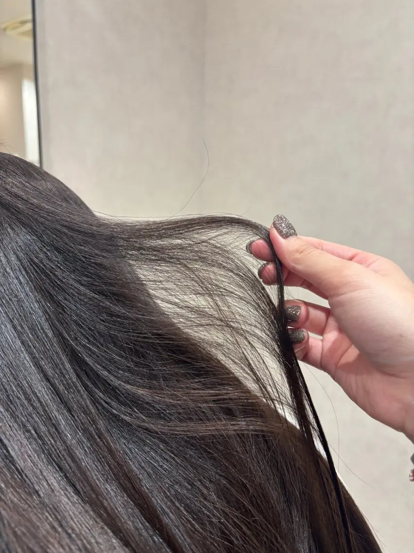 ロング ⭐️うる艶カラー 募集　まゆ⭐️のヘアスタイル
