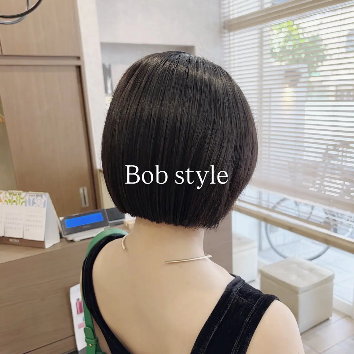 ショート ボブ カット ヘアカラー トリートメント 🍒レイヤー/ブリー チ艶カラー🌺NOAのヘアスタイル
