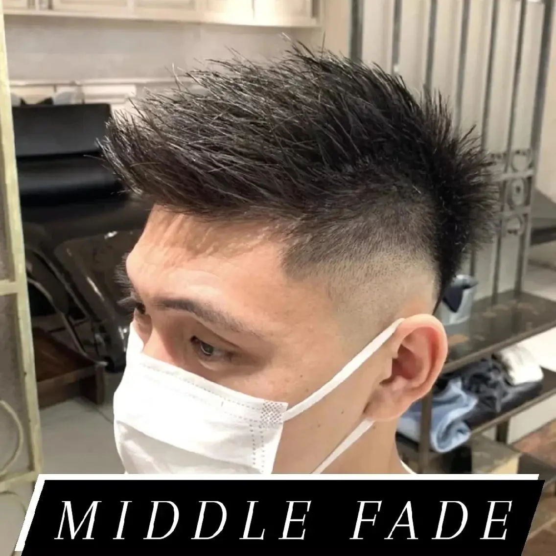 ショート メンズ カット メンズ/フェード/ バーバー/盛山大地のヘアスタイル
