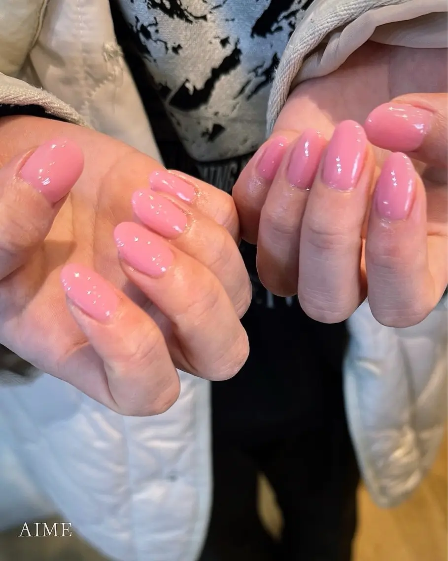 *ハンド*シンプルネイルの写真