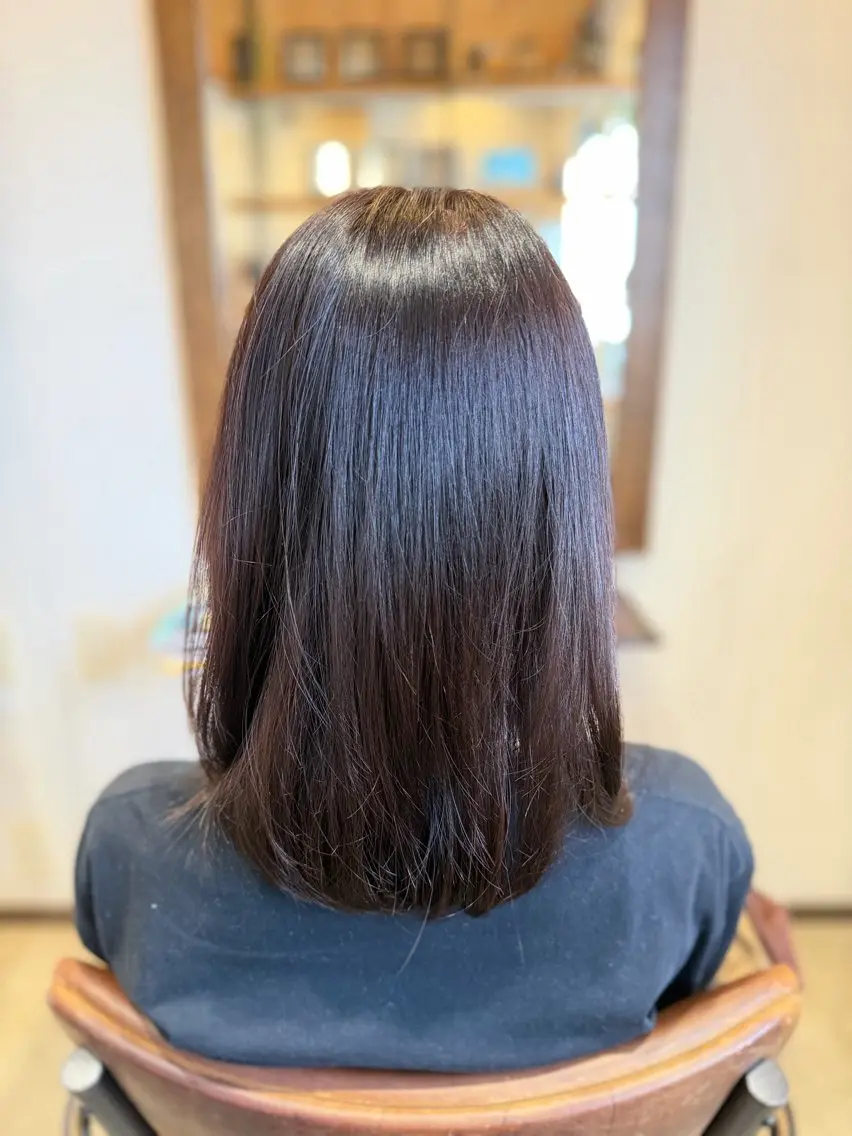 ミディアム カット トリートメント YUKI .のヘアスタイル