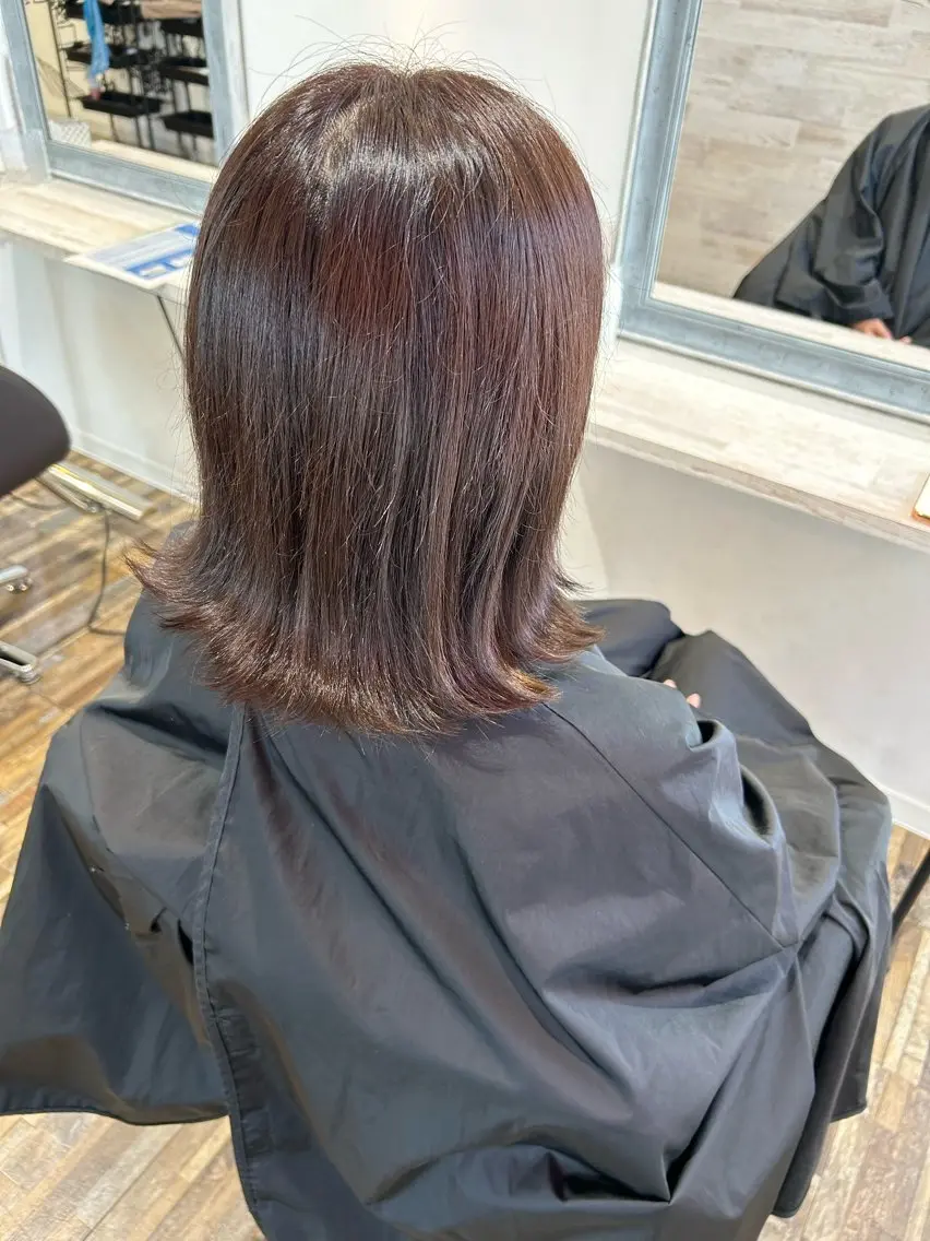 カラー 高木 瑶子のヘアスタイル