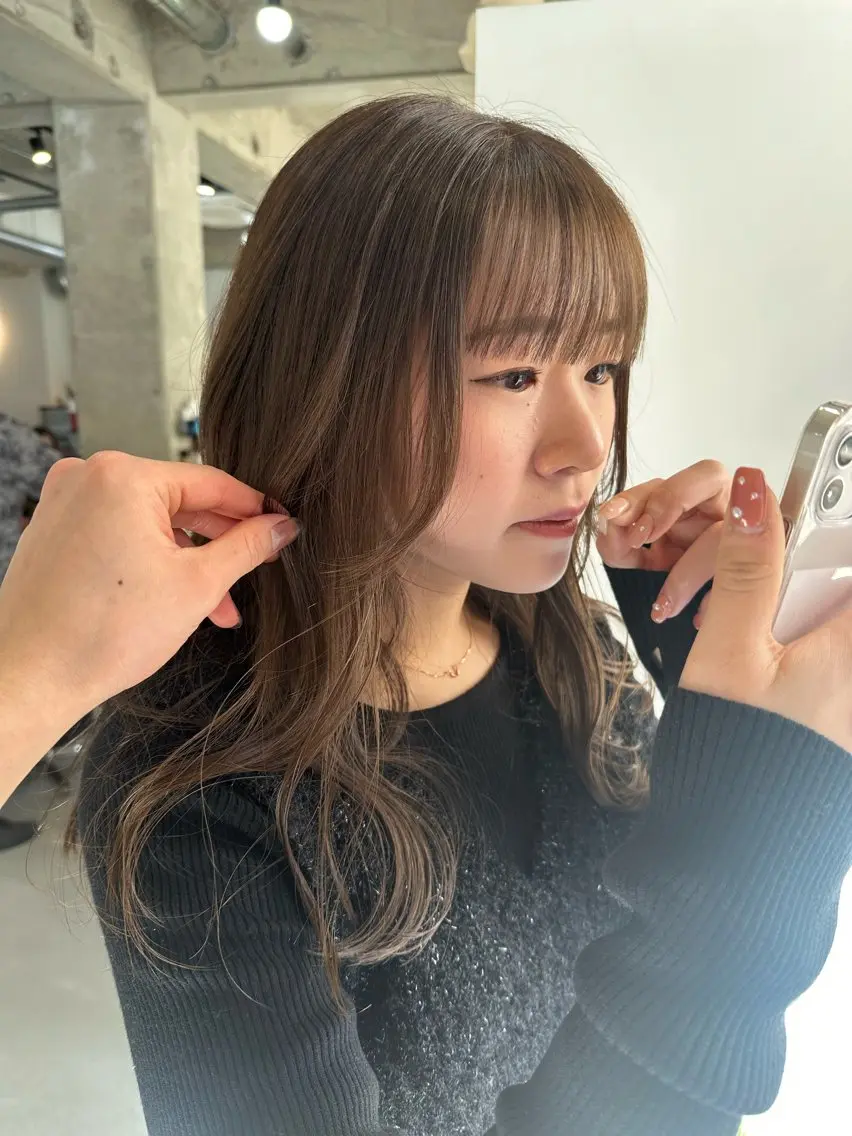 ✨似合わせ顔周りカット✨の写真