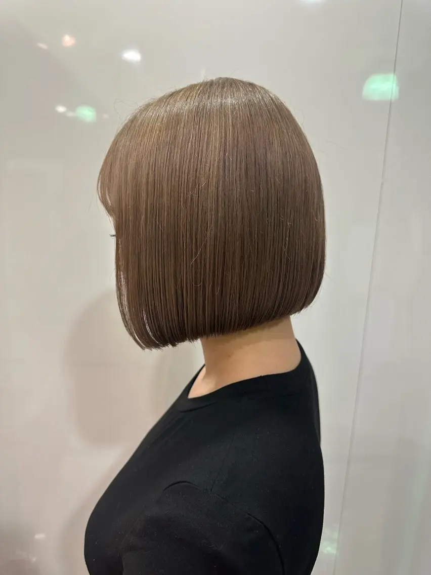 ショート ボブ 寺川 ちなつのヘアスタイル