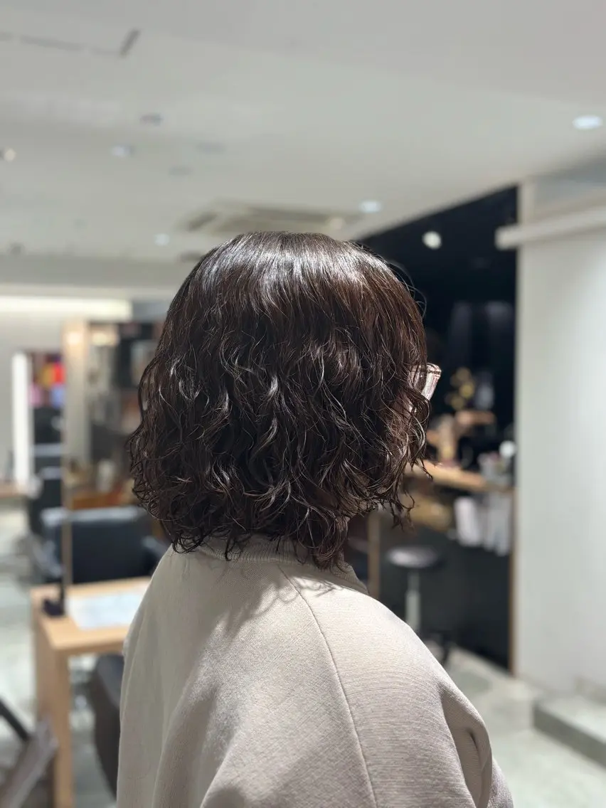 ミディアム パーマ 菅原 佑月のエステ・リラクイメージ