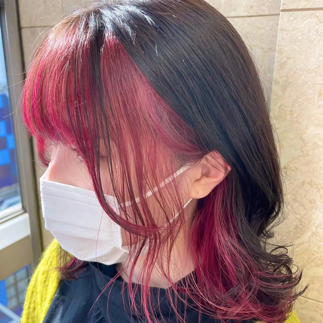 ミディアム カラー ゆう🫧 透明感/ハイトーンのヘアスタイル