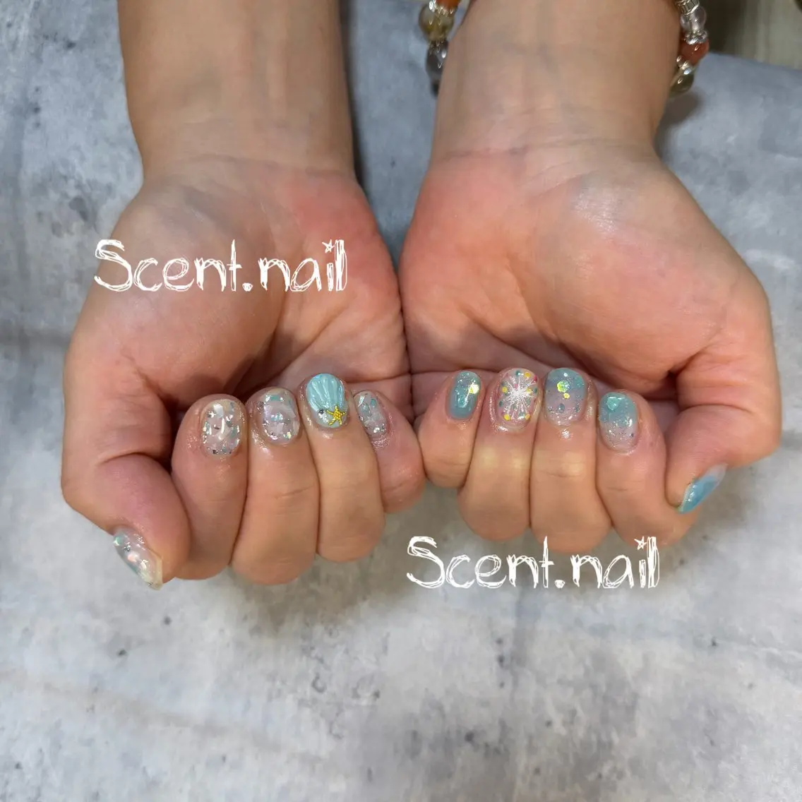 ネイル ハンドネイル Scent.nail セントネイルのネイルデザイン