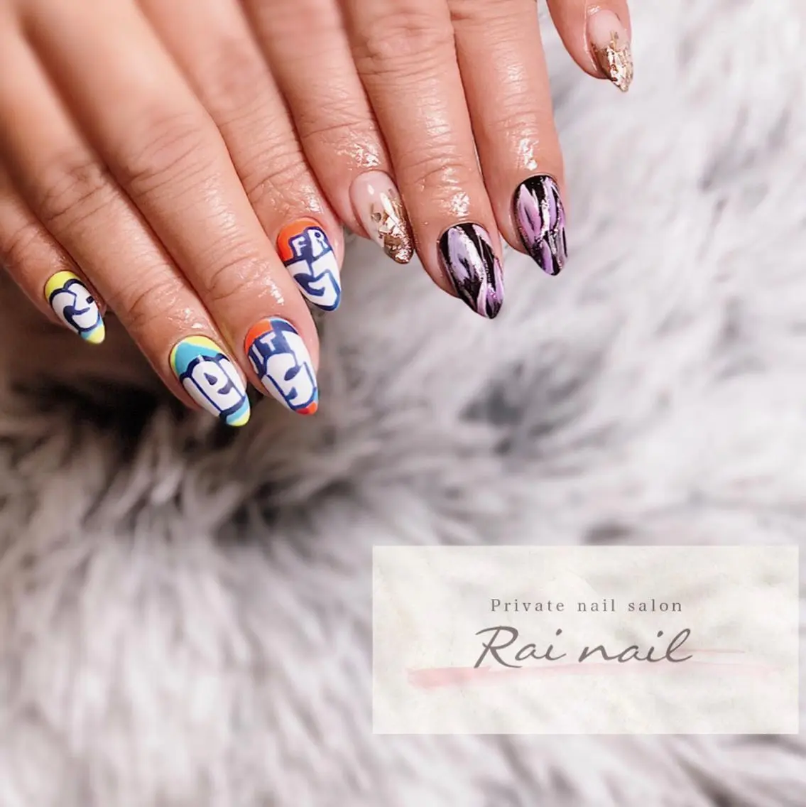 ネイル ハンドネイル Rai nail_ Risaのネイルデザイン