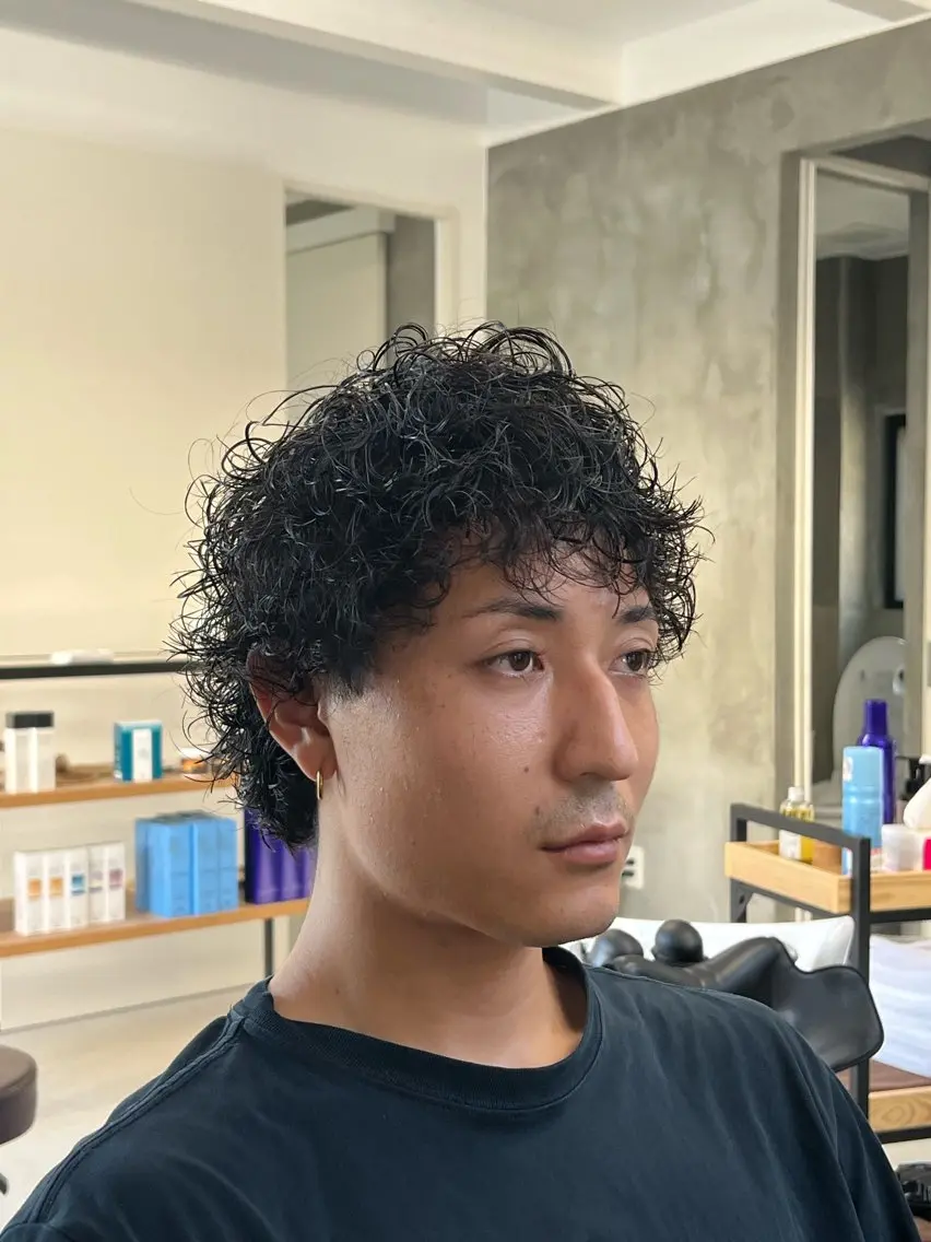 パーマ 佐藤 海舟のヘアスタイル