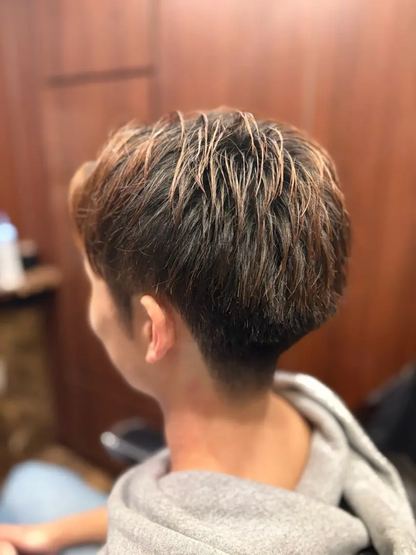ショート メンズ マッシュ ショートヘア HIROGINZA Yukinoのヘアスタイル