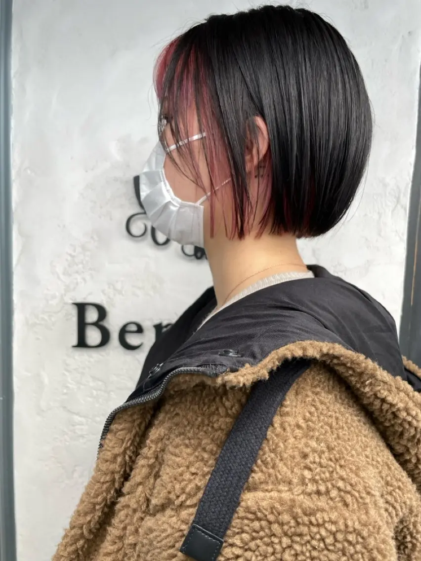 ショート カラー beronica ベロニカのヘアスタイル
