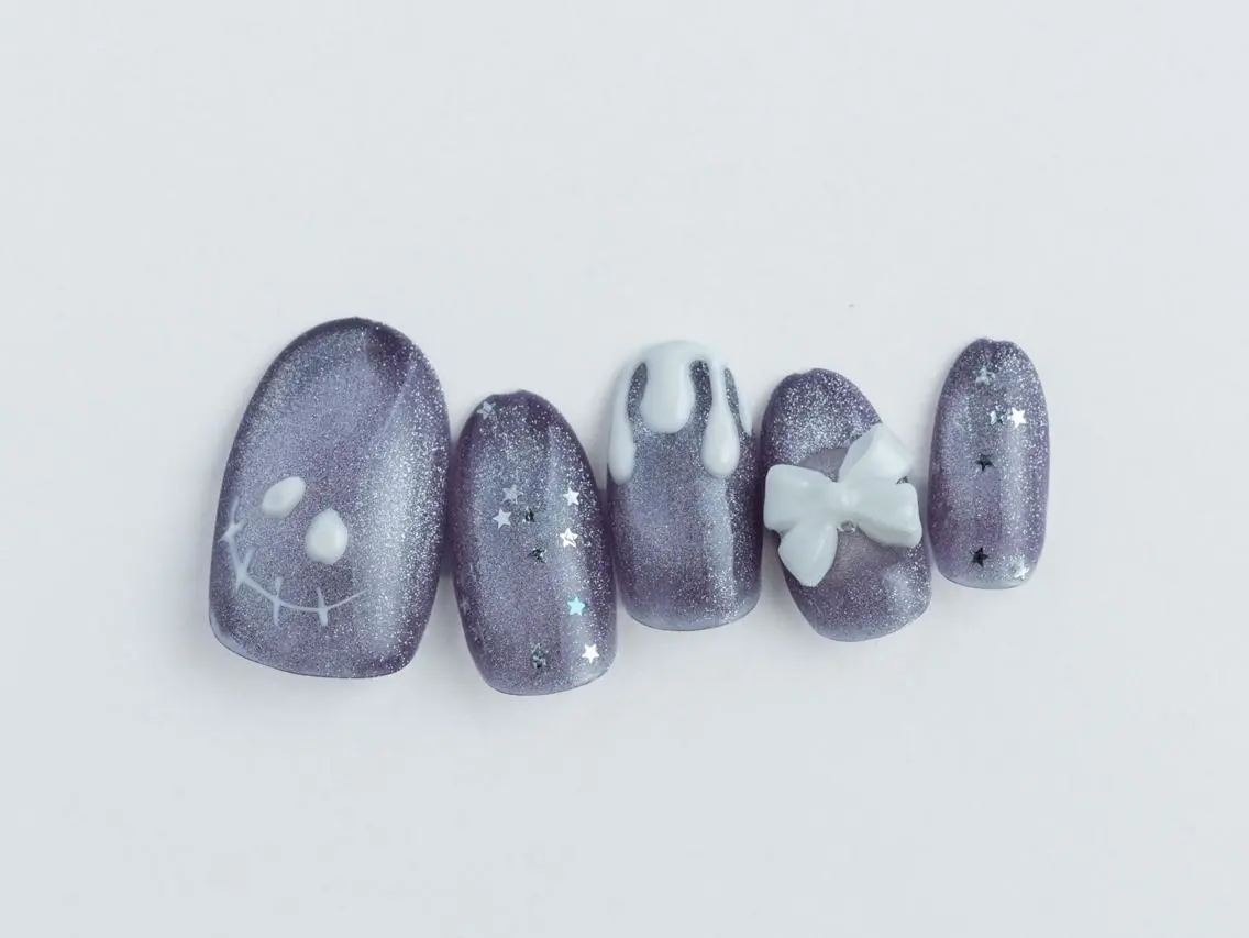 ミディアム ハンドネイル TiaryNail まほのネイルデザイン