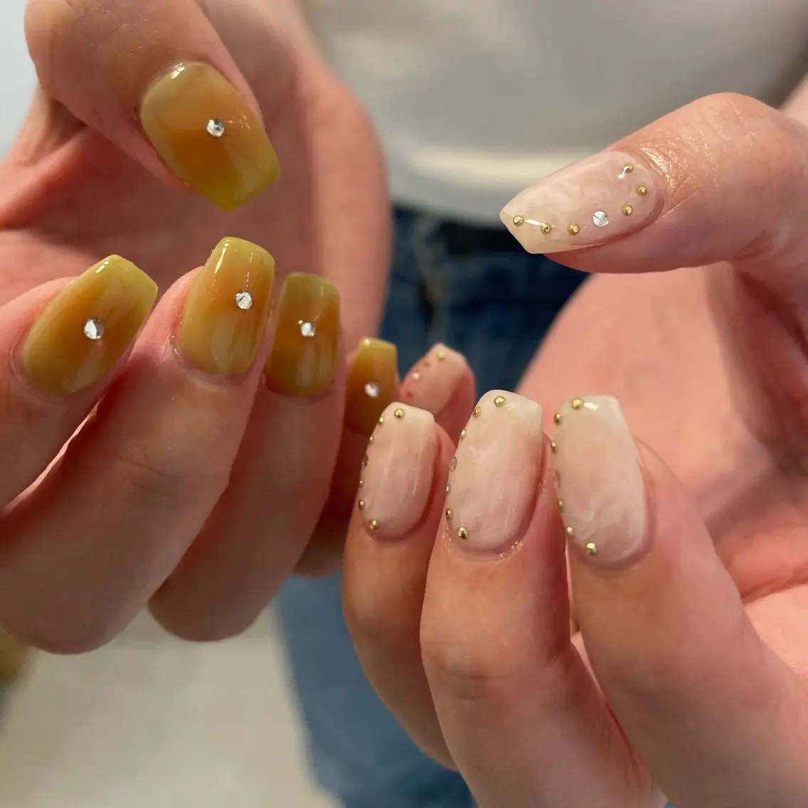 ネイル ニュアンスネイル emu nail shionのネイルデザイン