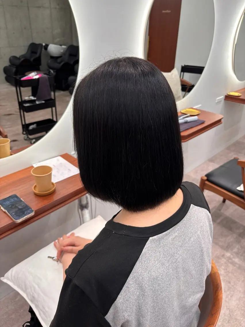 ショート カラー ヘアカラー 透明感カラー🫧 hana🎀のヘアスタイル