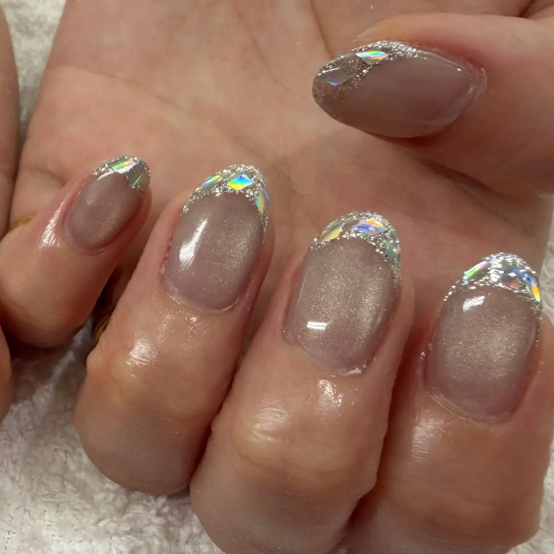 ハンドジェルデザインネイル💅オフありの写真