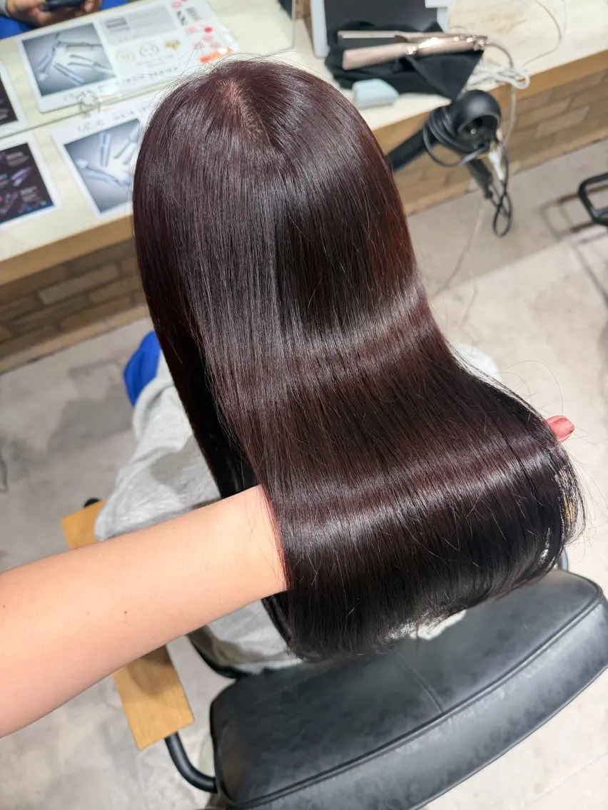 ロング ヘアカラー ✨️透明感艶カラー/ 髪質改善/Rin💕のヘアスタイル