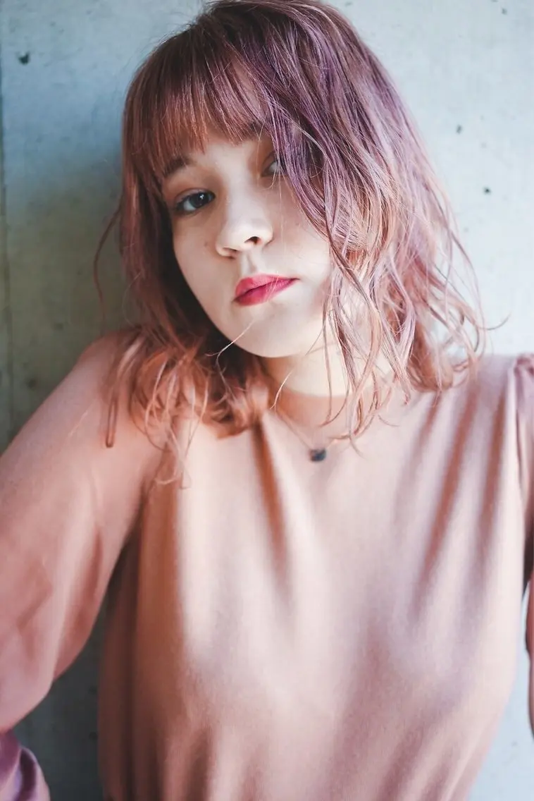 カット＋艶感フルカラー+3Stepハホニコトリートメント🌙の写真