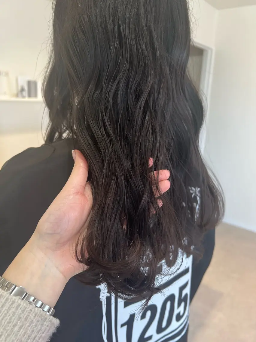 ロング 髪質改善 トリートメント すみか / カットモデル募集のヘアスタイル