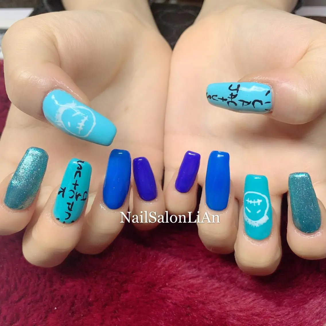 ネイル 持ち込み ハンドネイル NailSalon LiAnのネイルデザイン
