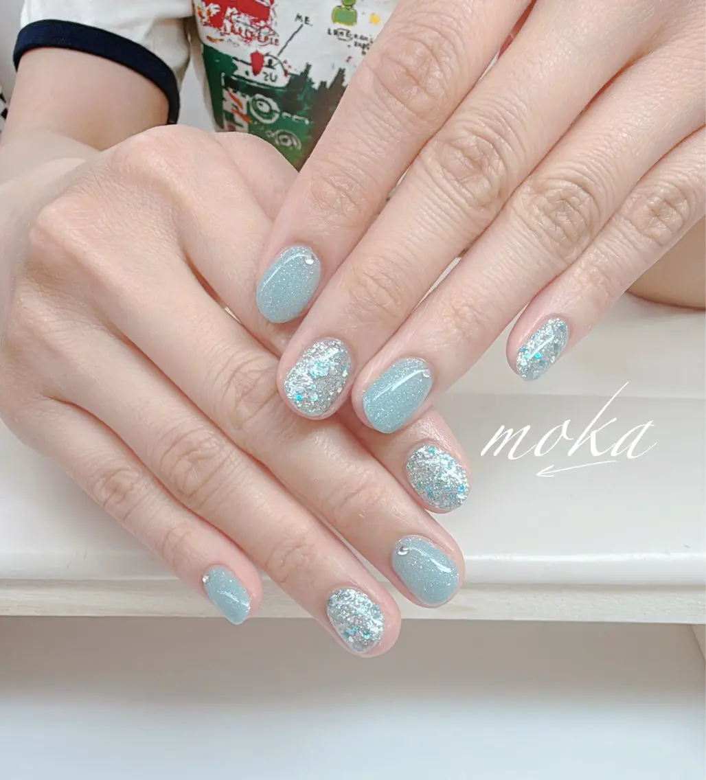ネイル ハンドネイル 胡蝶蘭レディースサロ ンNailMOKAのネイルデザイン
