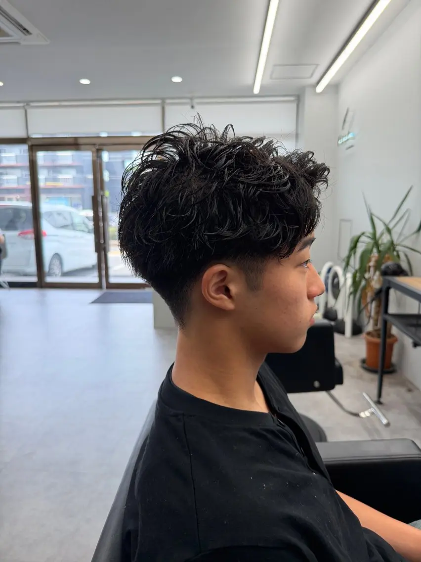 パーマ キッズ カット パーマ Rikuto / First松江学園のヘアスタイル
