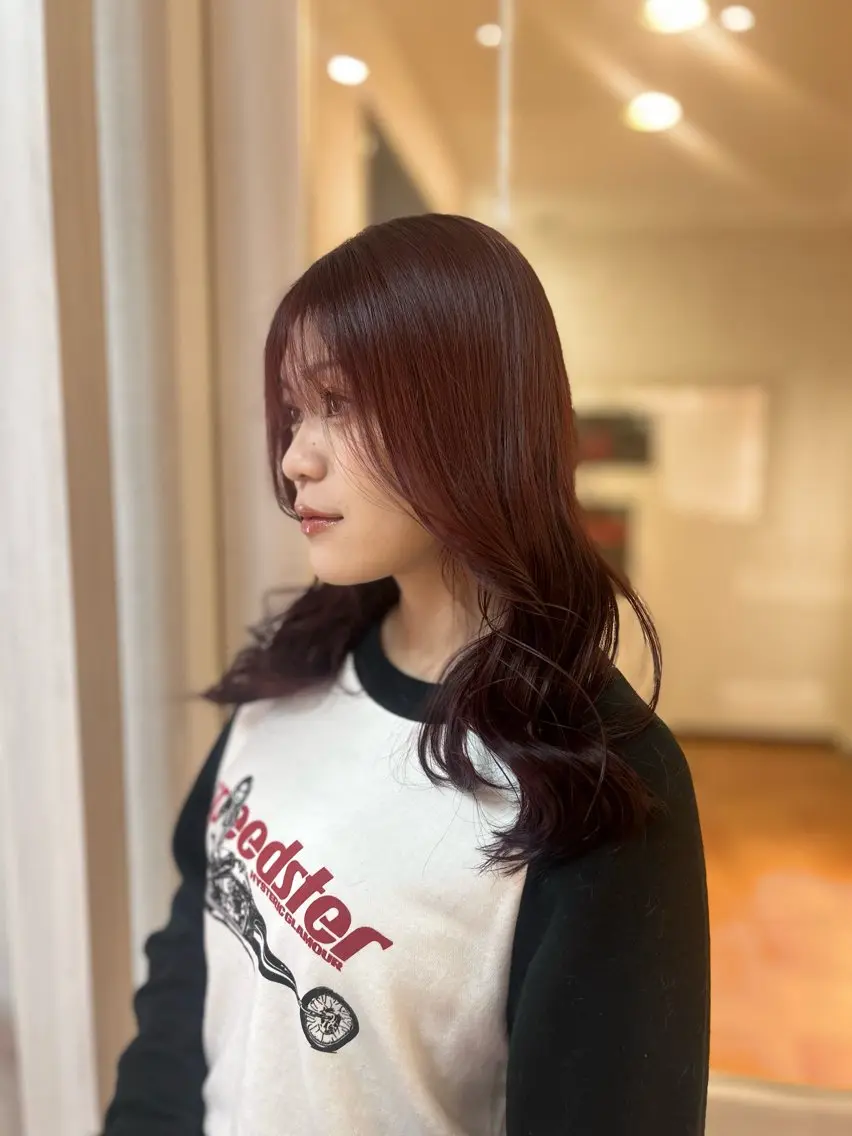 カラー カット ヘアカラー トリートメント 🎀透明感/レイヤ ー/Kotona🎀のヘアスタイル