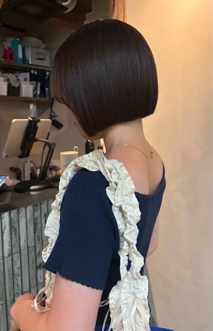 ショート カット 三浦 ふたばのヘアスタイル