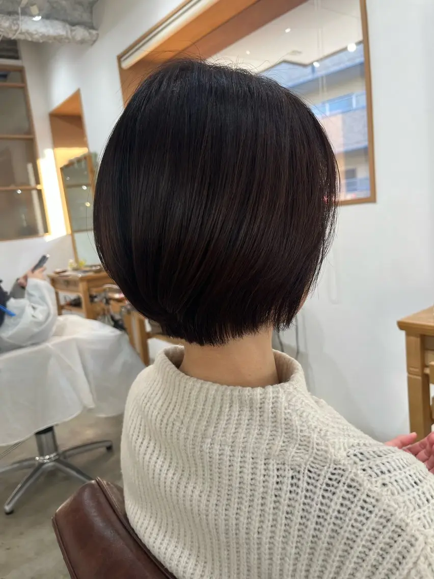 ショート ショートヘア 三島 有佳里のヘアスタイル