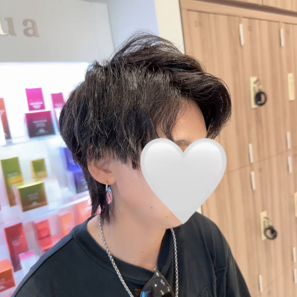 ショート メンズ メンズパーマ タッセルボブ× 美髪・髪質改善のヘアスタイル