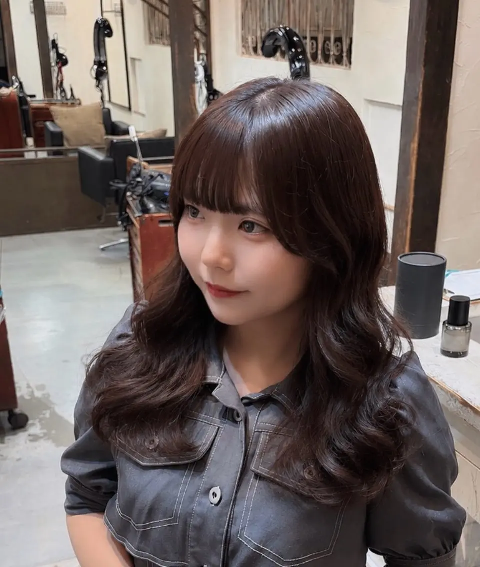 ロング カラー 工藤 暖 /透明感カラーのヘアスタイル