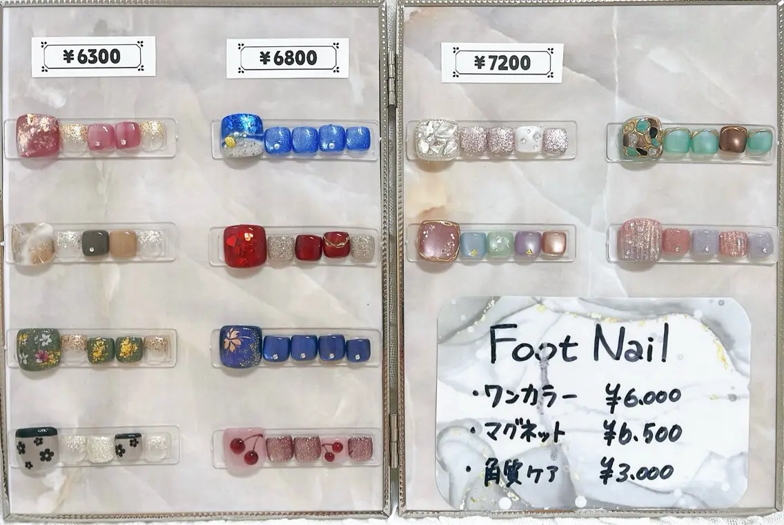 ネイル フットネイル Nailsalon Nearのネイルデザイン