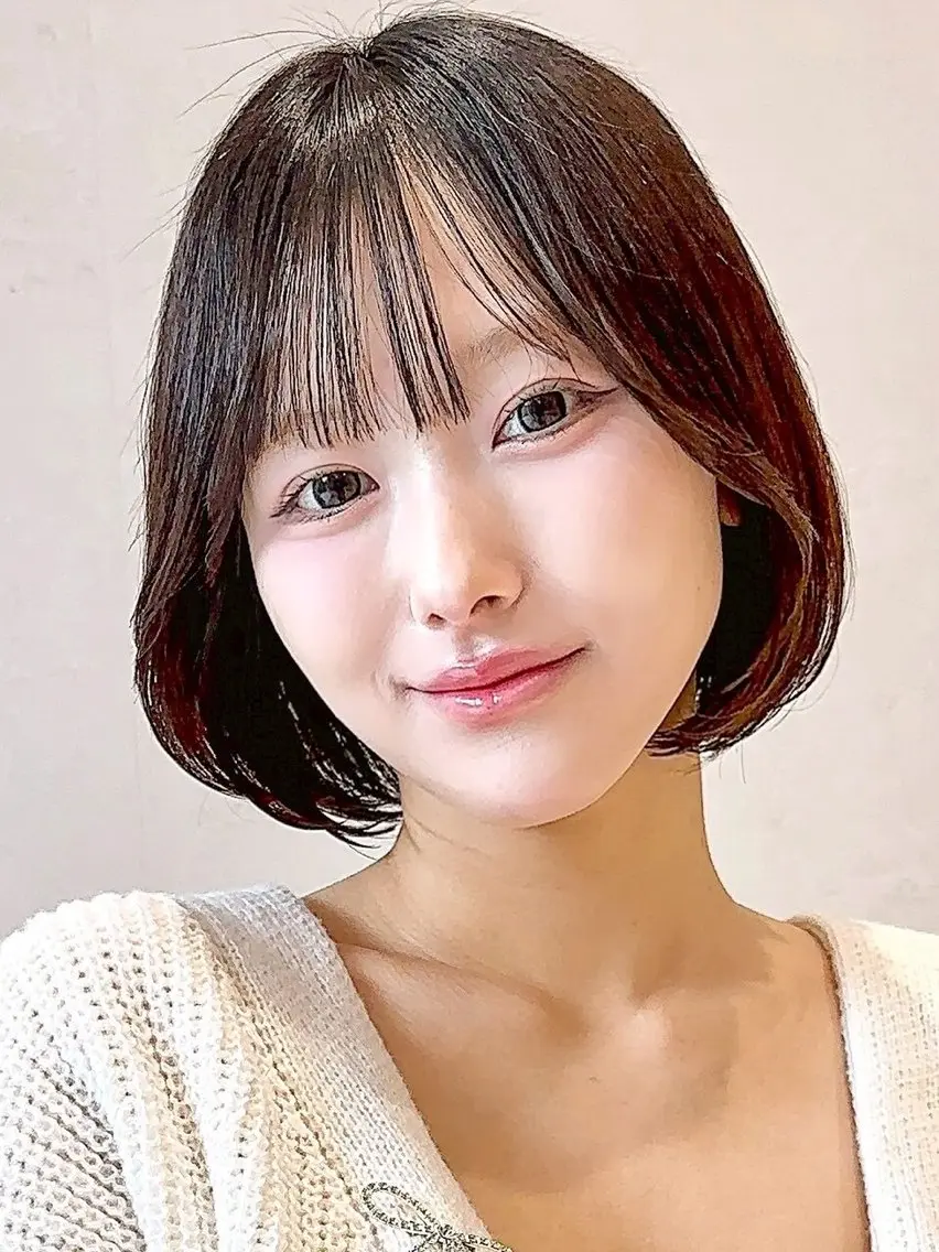 ショート カラー みなみ ゆかのヘアスタイル