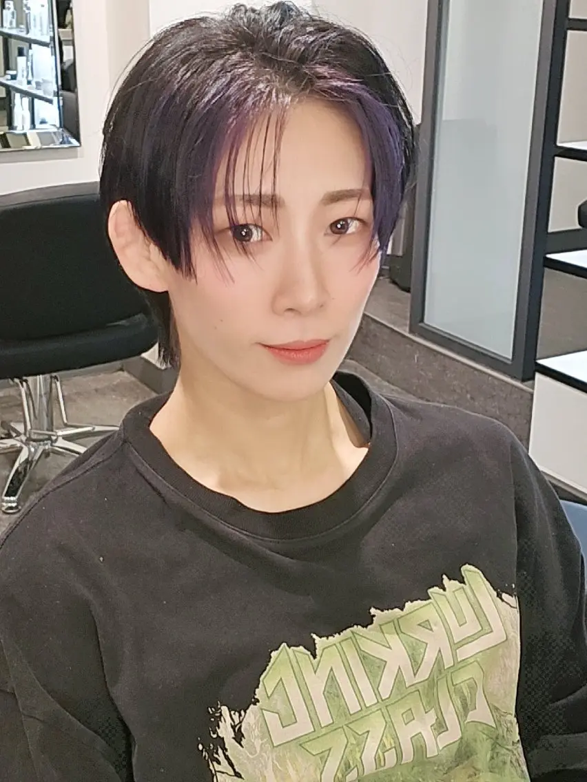 ショート メンズ メンズ韓国風 韓国風ヘア カット LEE HANAのヘアスタイル