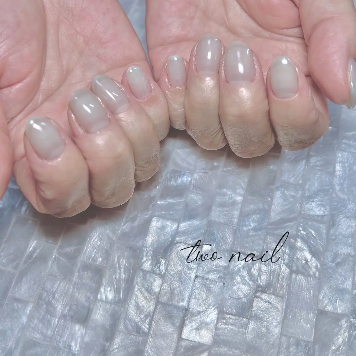 ネイル アートネイル フットネイル ハート ニュアンスネイル オフィスネイル ハンドネイル two nailのネイルデザイン