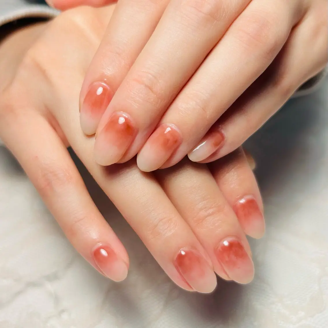 ネイル ニュアンスネイル Lily nailのネイルデザイン