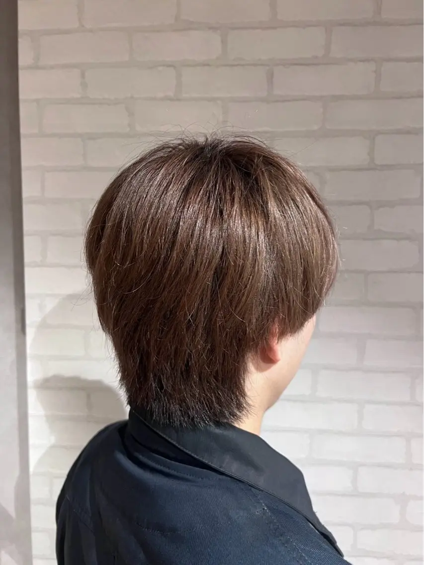 カラー メンズ 🩵ベリーショート✨ パーマスタイル みくのヘアスタイル