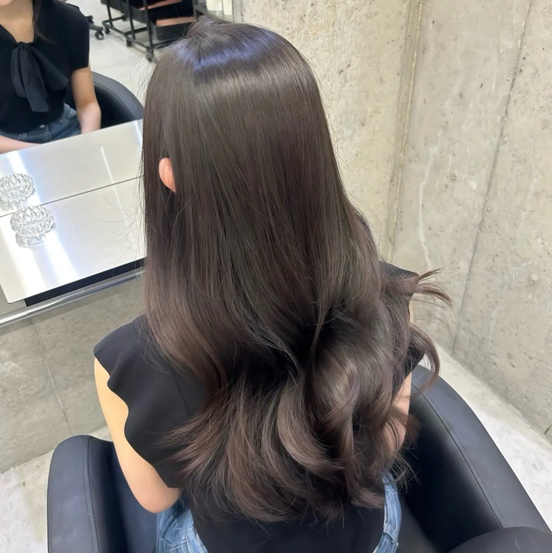 ロング ヒナ|縮毛矯正| 髪質改善|大和西大寺のヘアスタイル